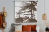 MuchoWow® Wandteppich Wandbehang Kochen - Baum - Meer Produktbild-Vorschau 4