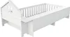 Merax Kinderbett 90x200cm mit Stauraumfächern, Hausbett mit Produktbild-Vorschau 9
