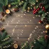 Weihnachts Draht Lichterkette warm weiß mit Timer - 2 m / Produktbild-Vorschau 5