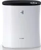 A white air purifier with a black top. Podgląd zdjęcia produktu