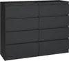 Breite Kommode mit Schubkästen TAAVI –⁠⁠⁠⁠⁠⁠ schwarz Produktbild-Vorschau 5