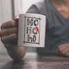 Kaffeebecher mit Weihnachtsmotiv Motiv und Spruch: Ho Ho Ho Produktbild-Vorschau 2