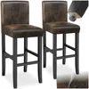 tectake® Barhocker Sitzhöhe 76 cm Produktbild-Vorschau 1