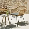 Gartenstuhl PARAMO aus Polyrattan - moderner Esszimmerstuhl Produktbild-Vorschau 1