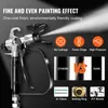 A marketing image for a paint sprayer, highlighting its features and benefits. Náhľad obrázku produktu