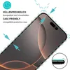 2x Schutzglas Panzerfolie Full Screen Matt für iPhone 16 Produktbild-Vorschau 2