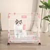 Kleintierkäfig mit Rollen, Multifunktionaler faltbarer Produktbild-Vorschau 3