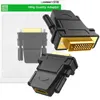 Ugreen 6957303821242, DVI, HDMI, Czarny, Złoto Podgląd zdjęcia produktu 3