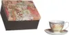 HOME ELEMENTS Porzellanbecher 250 ml mit Untertasse, Mucha, Produktbild-Vorschau 3