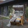 Strandkorb Komplettset - bene living - Schleswig Pinie - PE Produktbild-Vorschau 18
