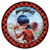 Papierový tanier 22,8 cm 8ks Miraculous - Coccinella - Anteprima dell’immagine prodotto 1