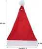 Cappello di Babbo Natale con campanelle a pompon Anteprima dell’immagine prodotto 6