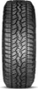 A close-up, top-down view of a tire tread. Produktbild-Vorschau