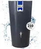 GARANTIA STONE 2in1 regenwatertank 210 L lava incl. Productafbeelding-voorbeeld 1