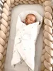 Muminky | Baby Einschlagdecke - 75x75 cm - Weiß im Drachen Produktbild-Vorschau 2