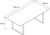 Home Deluxe – Esstisch-Set AVENCIA mit 8 Stühlen NODA Grau Produktbild-Vorschau 9