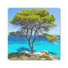MuchoWow® Mauspad Mousepad Baum - Meer - Tropisch - Sommer Produktbild-Vorschau 1