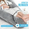 Avalo Schwangerschaftskissen 5XL - 330cm - Abnehmbarer Produktbild-Vorschau 4