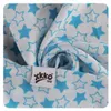 XKKO BMB Asciugamano in bambù 90x100 Little Stars Ciano Anteprima dell’immagine prodotto 2