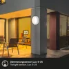 Lampada da parete a LED per esterni a batteria, sensore, Anteprima dell’immagine prodotto 6