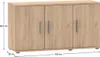 Kondela Kleiderschrank (Aufbau) Servo Typ 4 – Artisan-Eiche Produktbild-Vorschau 2