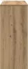 A close-up side view of a wooden cabinet. Náhľad obrázku produktu