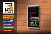 Blechschild Reise 12x18cm USA Diner Restaurant Lunch Dinner Produktbild-Vorschau 3