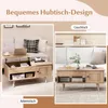 COSTWAY Couchtisch mit anhebbarer Platte und Stauraum, Produktbild-Vorschau 5