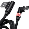 USB-A auf USB-C Kabel Winkelstecker 90 Grad Nylon 1m Produktbild-Vorschau 4