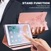 Für Samsung Galaxy Tab A9 Schmetterling Muster 2 Kunstleder Produktbild-Vorschau 3