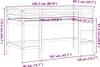 vidaXL Kinderhochbett mit Leiter Wachsbraun 80x200cm Produktbild-Vorschau 8