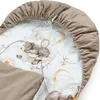 Sweet Teddy & Latte Velvet Fußsack für Autositz und Produktbild-Vorschau 4