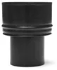 Pellet-Erweiterung Ø80 auf 150mm schwarz matt Produktbild-Vorschau 4