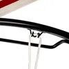 A close-up view of a basketball hoop's net attachment point. Produktbild-Vorschau