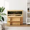 vidaXL Terárium hnědé 100 x 40 x 90 cm OSB desky Náhled obrázku produktu 3