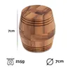 Barrel 3D Puzzle – Holzfass Ø 7 cm | Knobelspiel aus 12 Produktbild-Vorschau 4