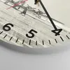Wanduhr - Rund - Glasuhr - Flugzeug alt Bomber - 40x40cm - Produktbild-Vorschau 5