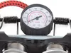 Zweizylinder klappbare Autofußpumpe Fahrradfußpumpe mit Produktbild-Vorschau 6