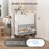 Dripex Schuhschrank mit 2 klappbaren Schubladen, schmales Produktbild-Vorschau 4