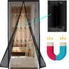 Magnetická síť proti hmyzu na dveře - černá Náhľad obrázku produktu 13