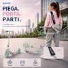 Monopattini per bambini con freno a mano, ruote luminose a Anteprima dell’immagine prodotto 6