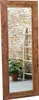 Spiegel Erosie 80 x 200 x 4 cm Teakholz Natur Produktbild-Vorschau 1