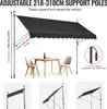 Markíza SucceBuy s upínacím mechanizmom 350 x 120 cm, Náhľad obrázku produktu 4