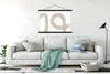 MuchoWow® Textilposter Abstrakt - Pastell - Design 150x100 Produktbild-Vorschau 3