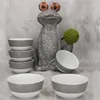 6x Variant šedá miska Ø14.3cm 450ml porcelán 6 osob Náhled obrázku produktu 2