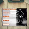 itenga Schreibtischunterlage Motorrad Straße DIN A2 50 Produktbild-Vorschau 2