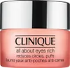 Clinique All About Eyes Rich Eye Cream 30ml Náhľad obrázku produktu 1