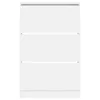 VidaXL Schoenenkast 80x21x125,5 cm bewerkt hout wit Produktbild-Vorschau 5