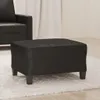 vidaXL Fußhocker Schwarz 70x55x41 cm Kunstleder Produktbild-Vorschau 1
