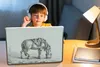 MuchoWow® Laptop Aufkleber Sticker Cover Pferd frisst aus Produktbild-Vorschau 3